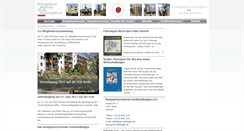 Desktop Screenshot of gross-siedlungen.de